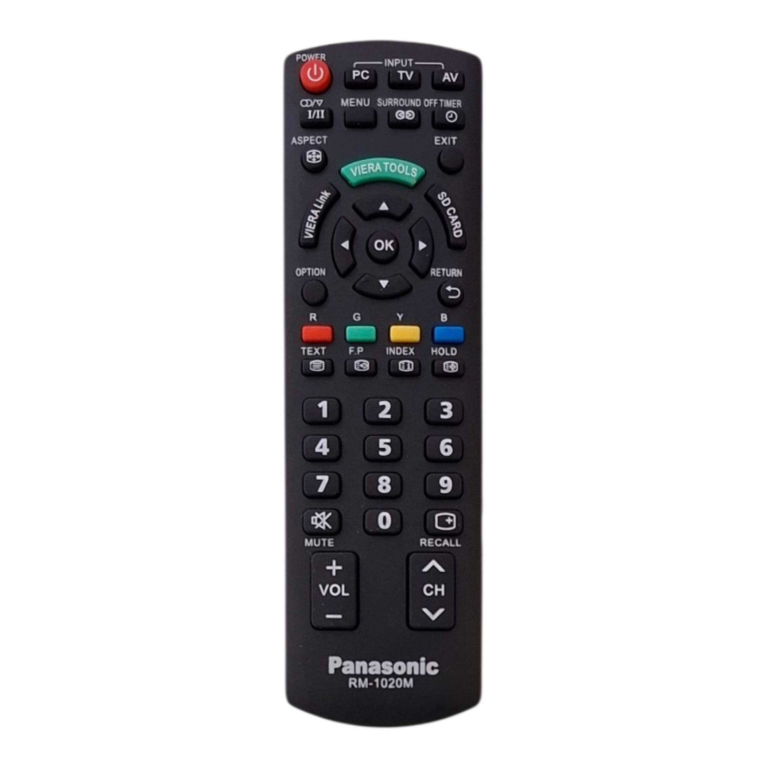 کنترل تلویزیون پاناسونیک مدل RM-1020M