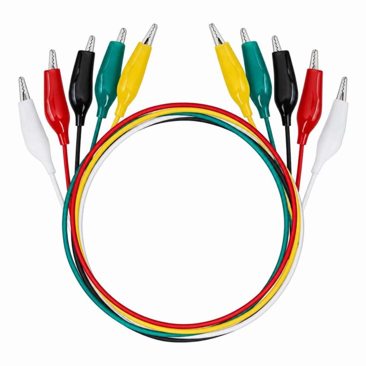 گیره سوسماری سیم دار کوچک مدل CL-5S بسته 5 عددی