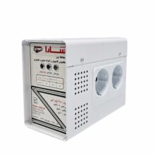 محافظ ولتاژ برق 4 خانه سارا مدل P152F مناسب وسایل صوتی و تصویری طول کابل 1/5 متر